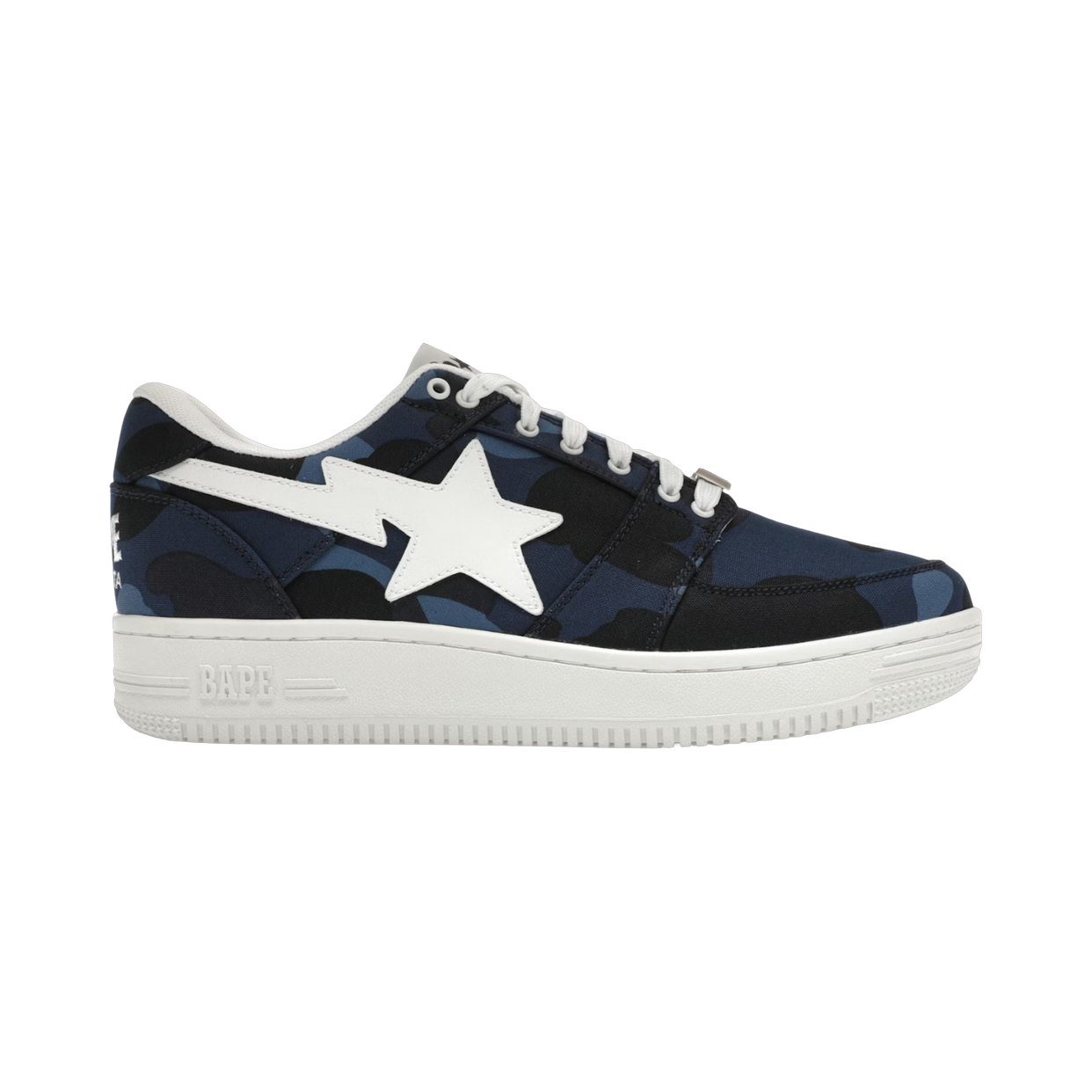 BAPE BAPESTA LOW 'COLOR CAMO NAVY'