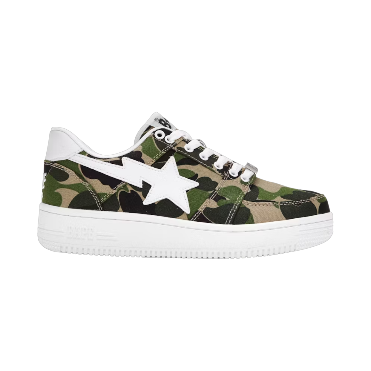 BAPE BAPESTA LOW 'ABC CAMO 20TH ANNIV. GREEN'