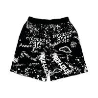 MIXED EMOTIONS SHORT 'GRAFFITI BLACK'