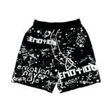 MIXED EMOTIONS SHORT 'GRAFFITI BLACK'