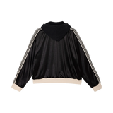AZVA ZIP HOODIE 'STRIPED VALLEY'