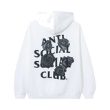 ANTI SOCIAL HOODIE 'BAT EMOJI WHITE'
