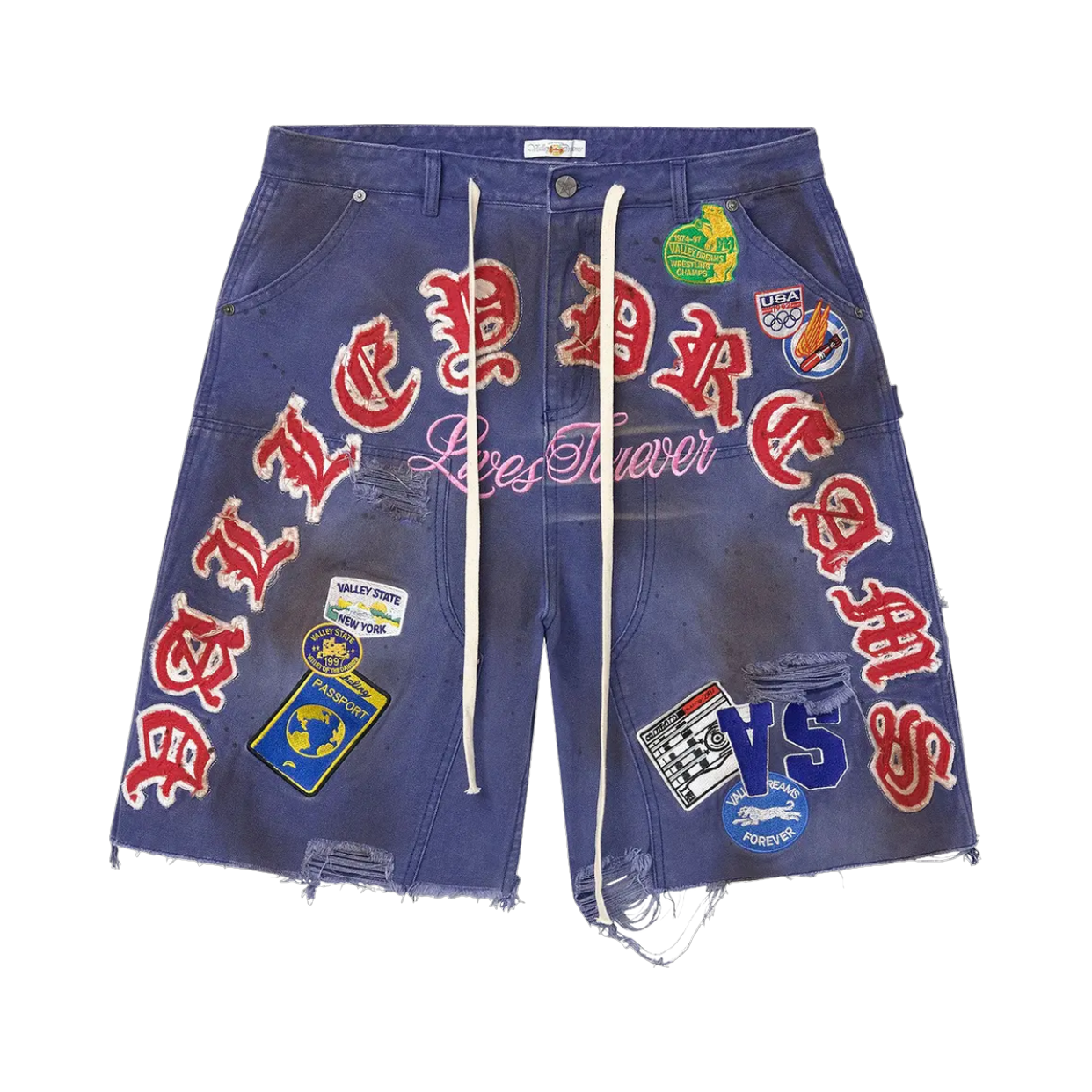 VALE FOREVER SHORT 'JORT WORKSHOP BLUE'