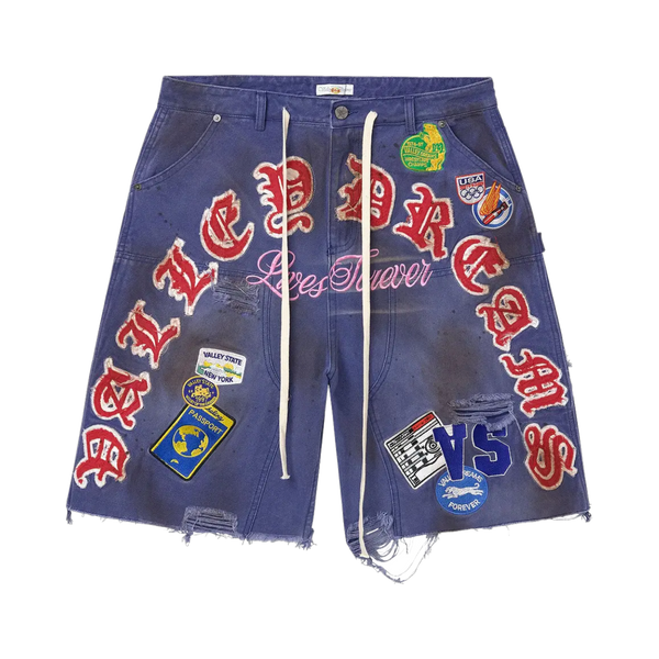 VALE FOREVER SHORT 'JORT WORKSHOP BLUE'