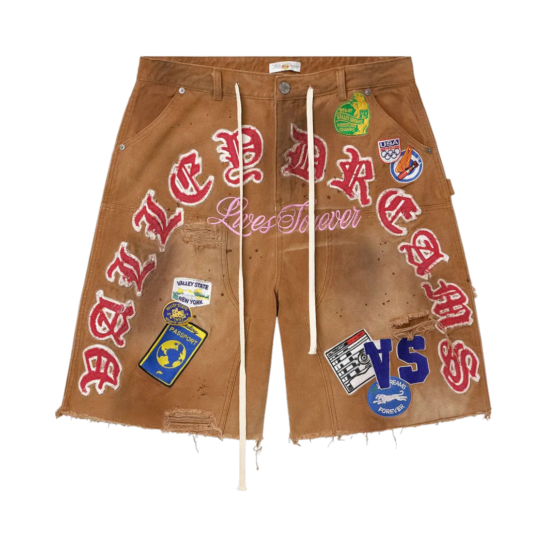 VALE FOREVER SHORT 'JORT WORKSHOP BROWN'