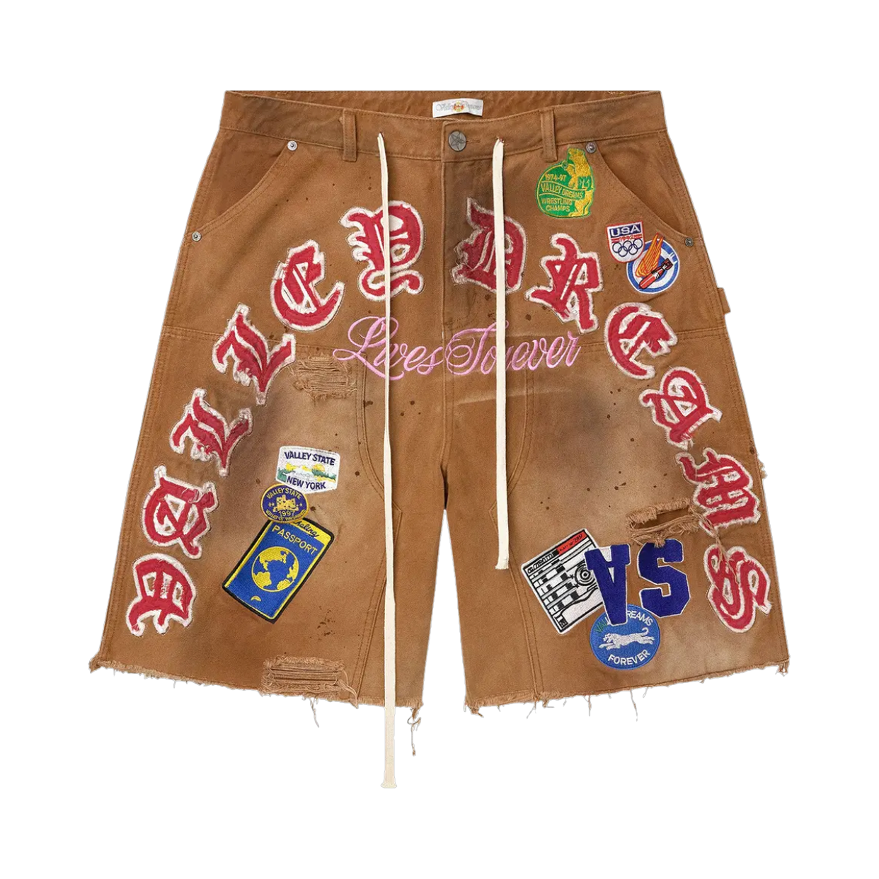 VALE FOREVER SHORT 'JORT WORKSHOP BROWN'
