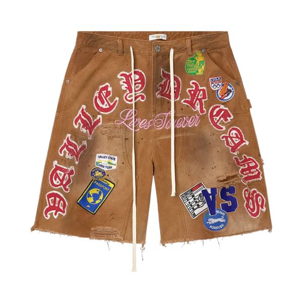 VALE FOREVER SHORT 'JORT WORKSHOP BROWN'