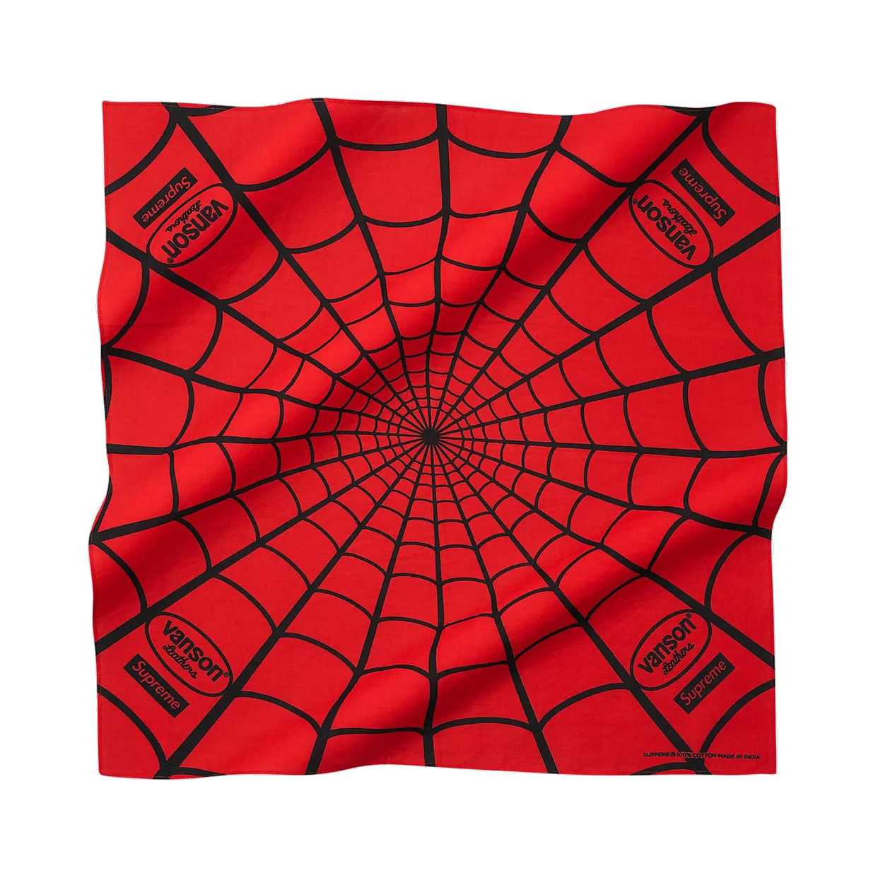 SUPREME BANDANA 'VANSON SPIDER-MAN RED'