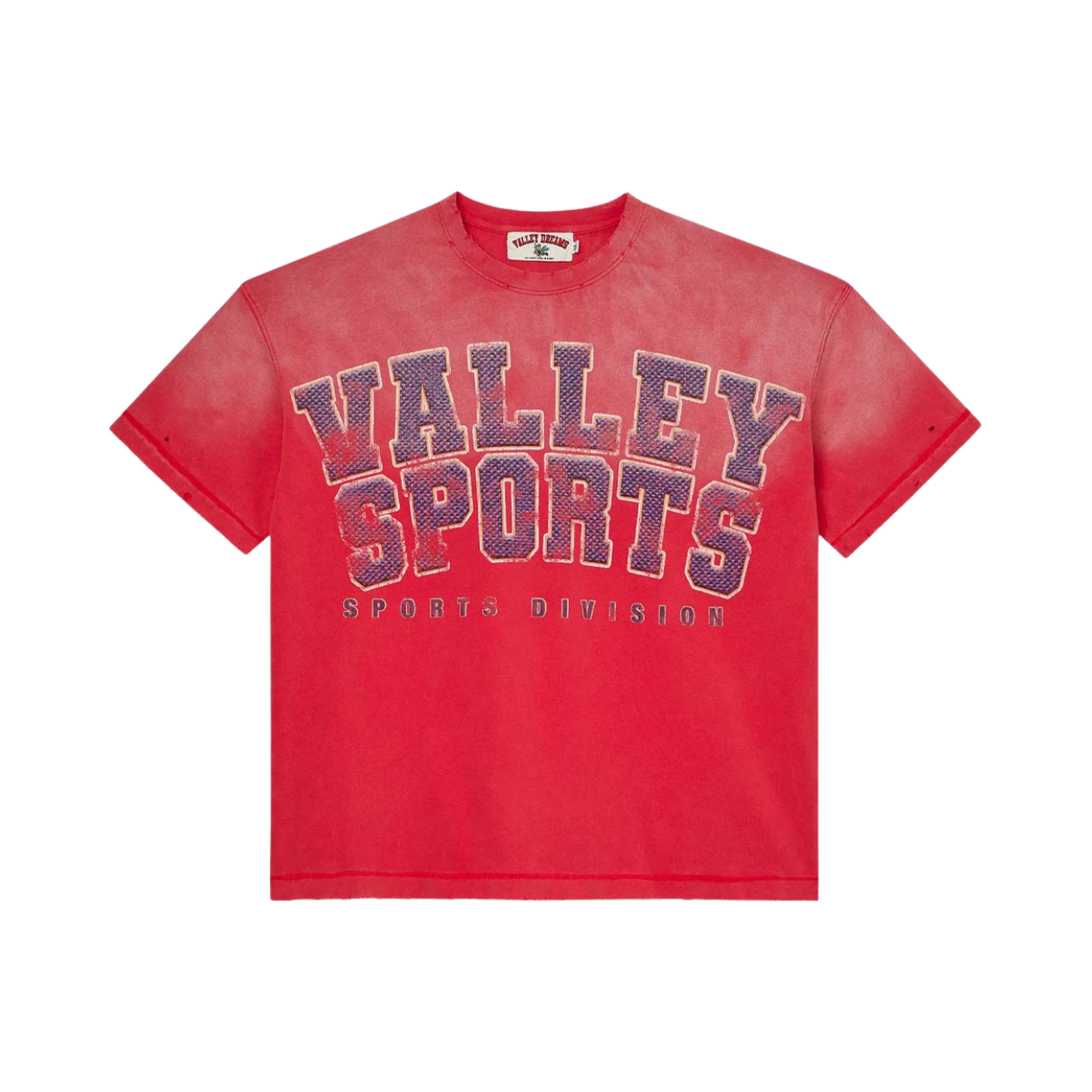 VALE FOREVER TEE 'SPORTS DIVISION RED BUM'