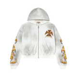 VALE FOREVER ZIP-UP 'REBORN WAFFLE WHITE'