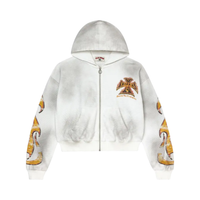 VALE FOREVER ZIP-UP 'REBORN WAFFLE WHITE'