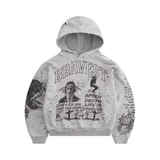BRAVEST STUDIOS HOODIE 'SKETCH HEATHER GREY'