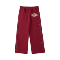 AZVA PANT 'CRYSTAL CACTUS RED'