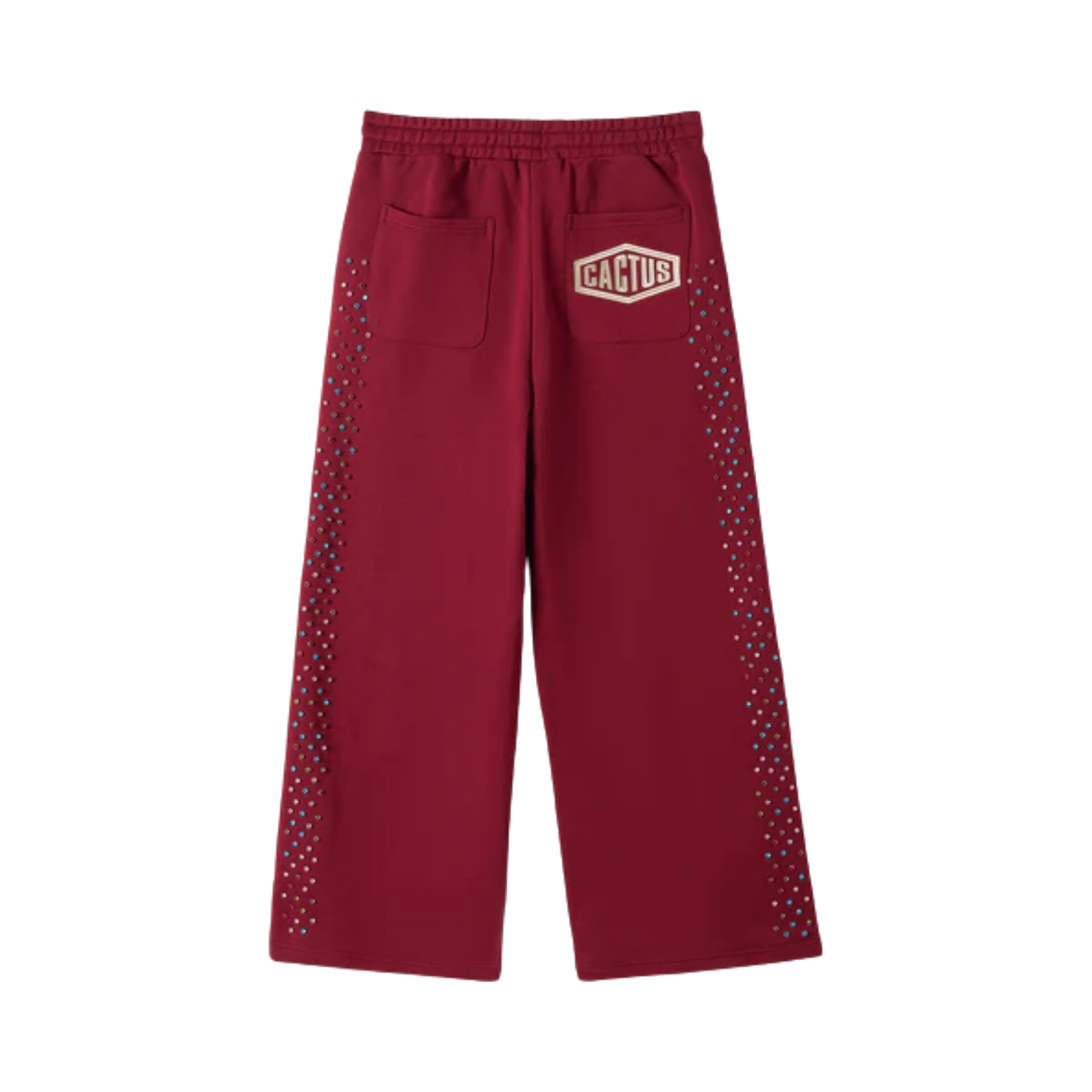 AZVA PANT 'CRYSTAL CACTUS RED'