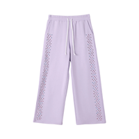 AZVA PANT 'CRYSTAL CACTUS LAVENDER'