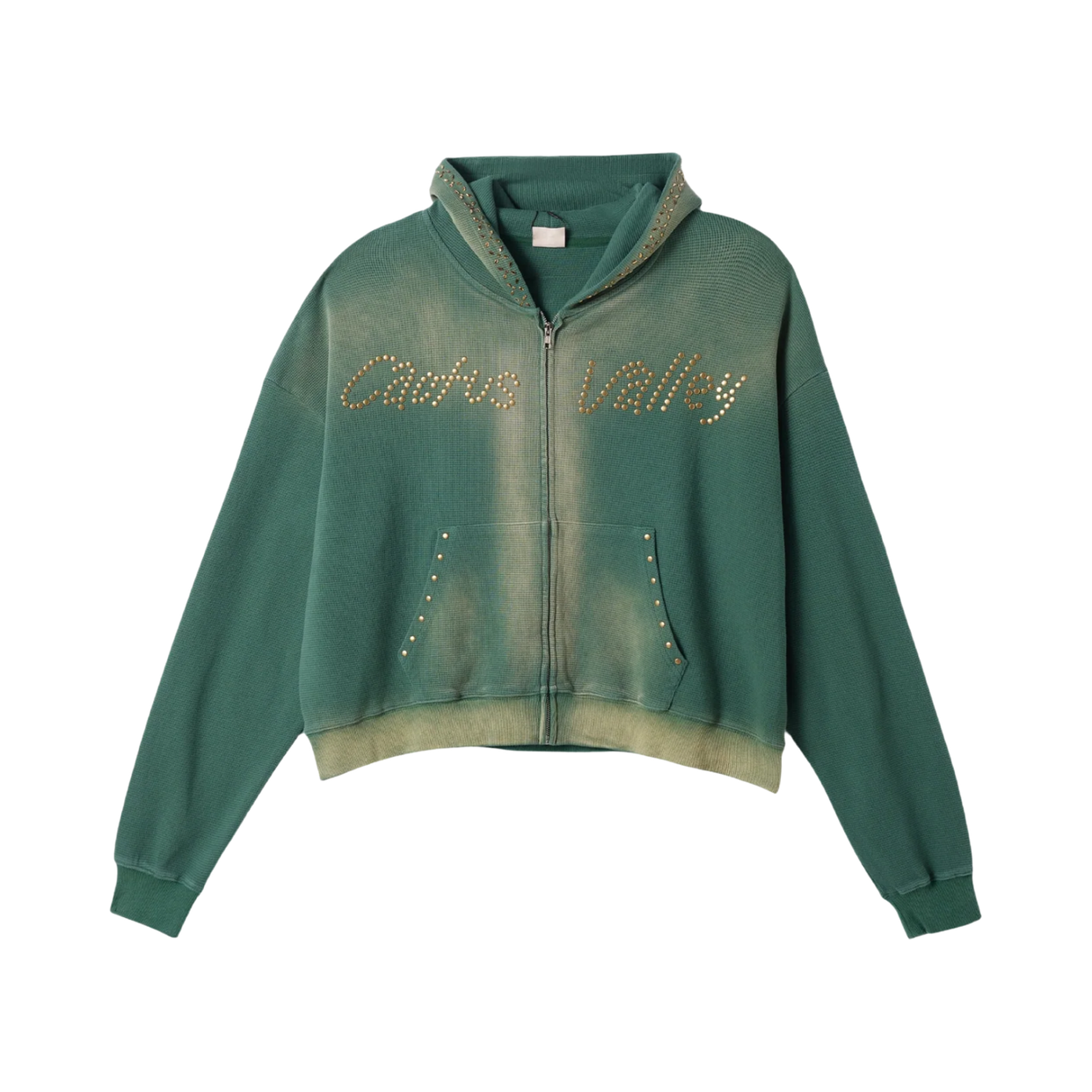 AZVA HOODIE 'FADED GREEN'
