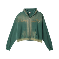 AZVA HOODIE 'FADED GREEN'