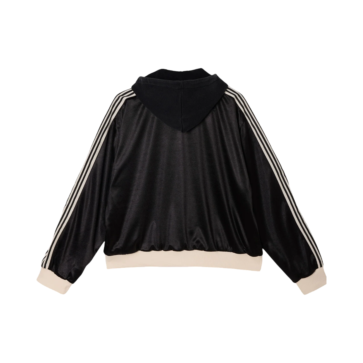 AZVA ZIP HOODIE 'STRIPED VALLEY'