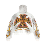 VALE FOREVER ZIP-UP 'REBORN WAFFLE WHITE'