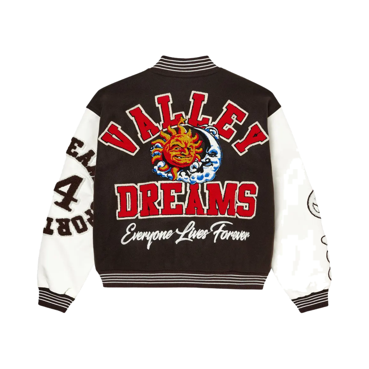 VALE FOREVER JACKET 'ALUMNI BROWN VARSITY'