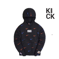 KITH HOODIE 'NIKE KNICKS AOP BLACK'