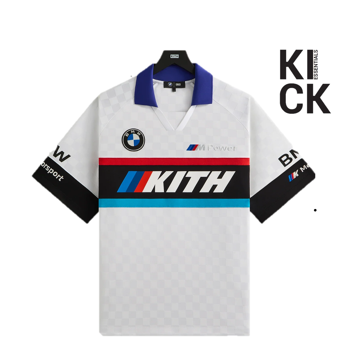 KITH JERSEY 'BMW WHITE'