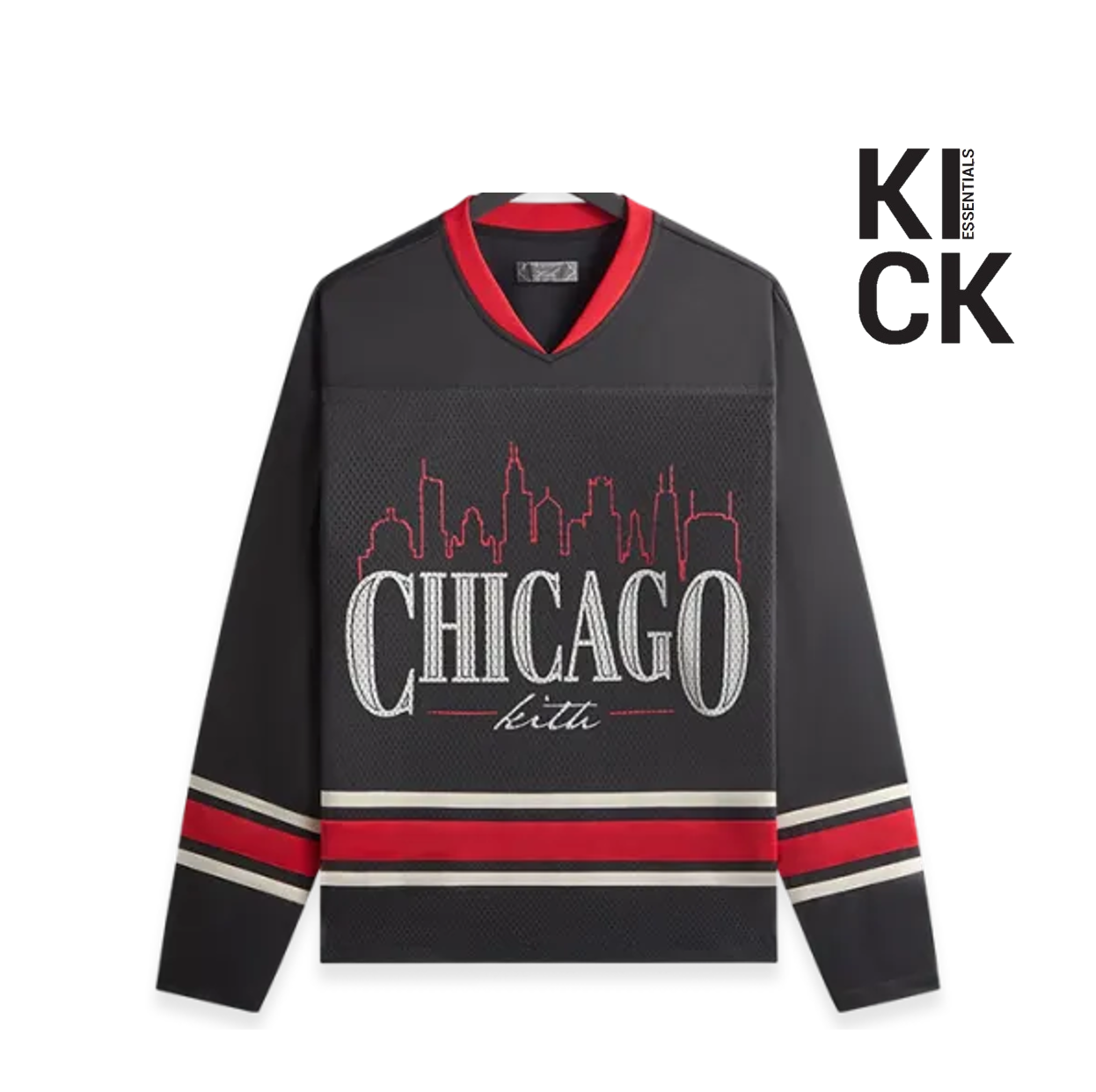 KITH LONGSLEEVE 'CHICAGO MALIK BLACK'