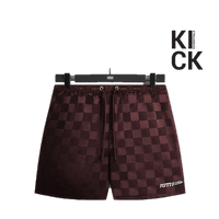 KITH SHORTS 'CHECKERED SATIN RAVE'