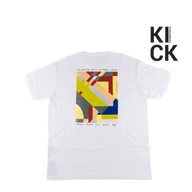 KITH TEE 'CITIES MULTICOLOR LOGO WHITE'