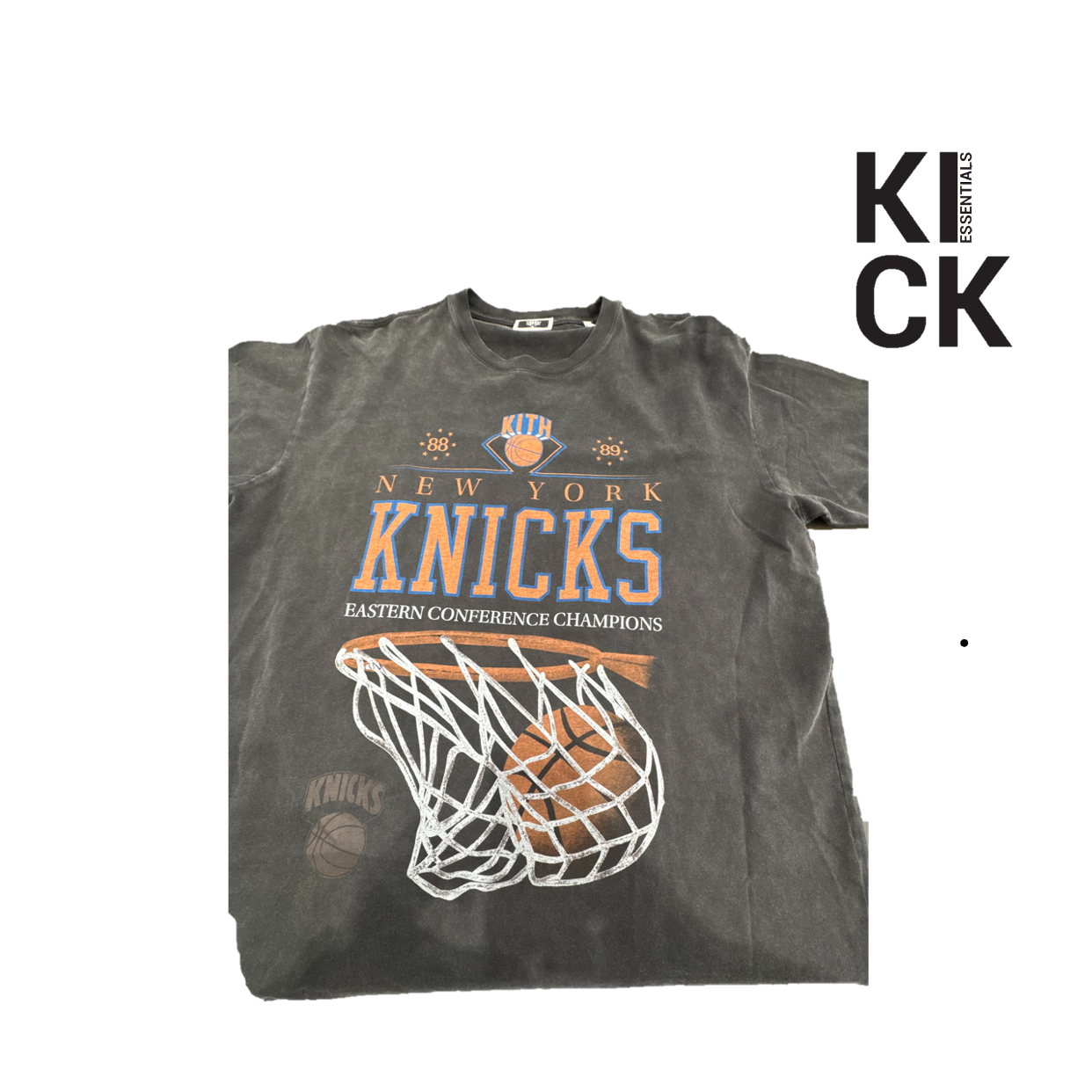 KITH TEE 'KNICKS BLACK'