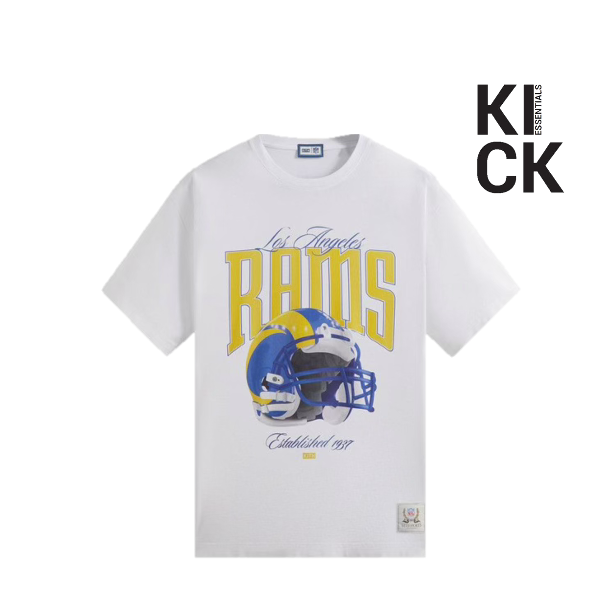 KITH TEE 'RAMS WHITE'