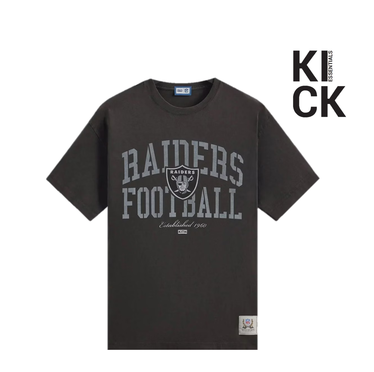 KITH TEE 'RAIDERS BLACK'