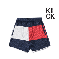 KITH SHORTS 'TOMMY HILFIGER NAVY WHITE'