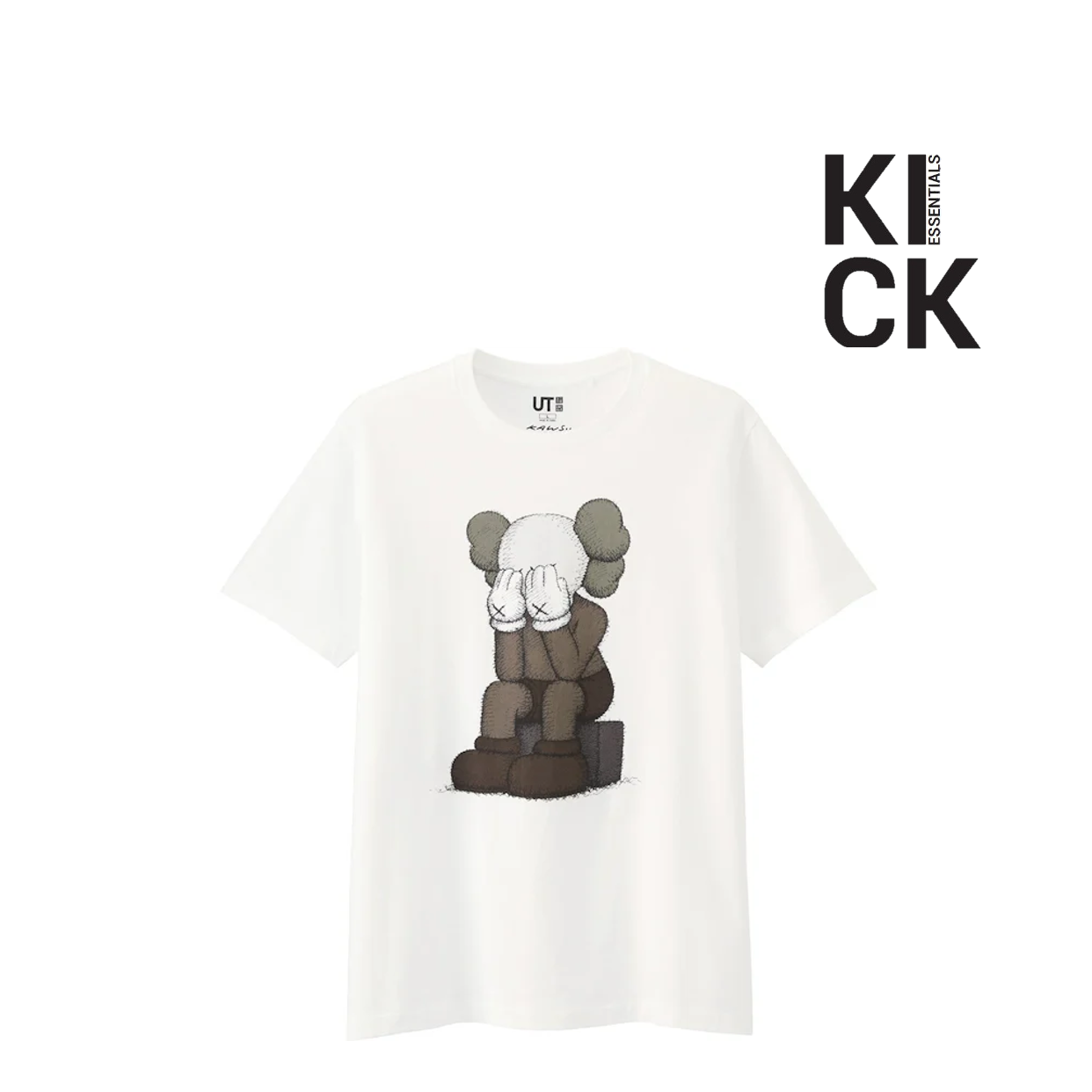 KAWS TEE 'PASSING THROUGH WHITE'