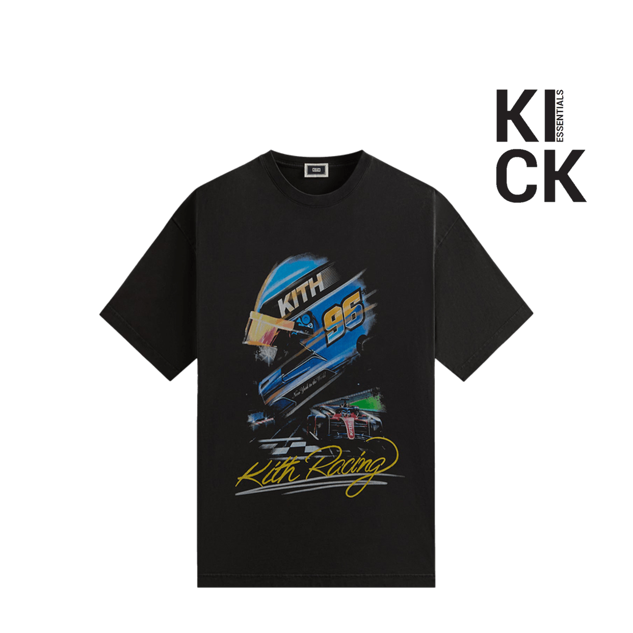 KITH TEE 'F1 RACING BLACK'