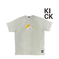 KITH TEE 'MIAMI SERIF CHALK'