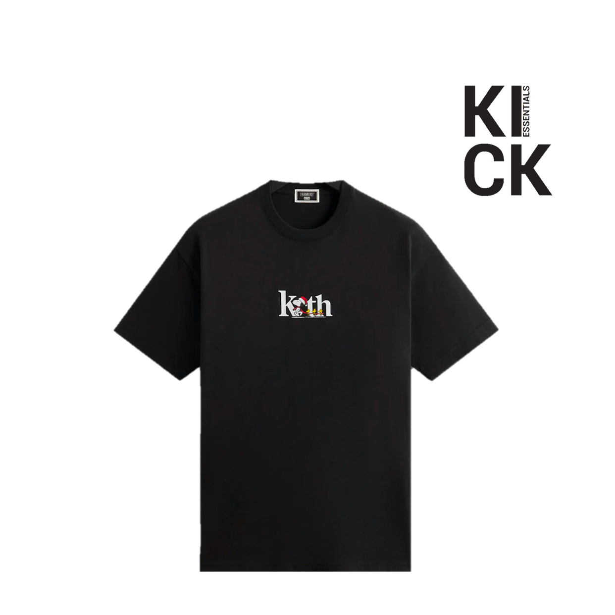 KITH TEE 'PEANUTS SERIF BLACK'