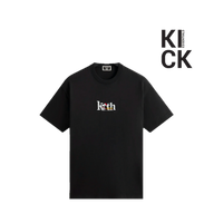 KITH TEE 'PEANUTS SERIF BLACK'