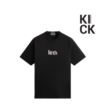 KITH TEE 'PEANUTS SERIF BLACK'