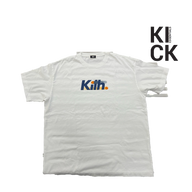 KITH TEE 'POINT WHITE ORANGE'