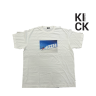 KITH TEE 'SNOWING WHITE LOGO'