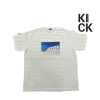 KITH TEE 'SNOWING WHITE LOGO'