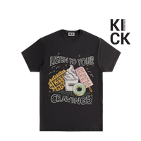 KITH TEE 'LISTEN TO YOUR CRAVINGS BLACK'