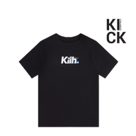 KITH TEE 'POINT BLACK GREY BLUE'