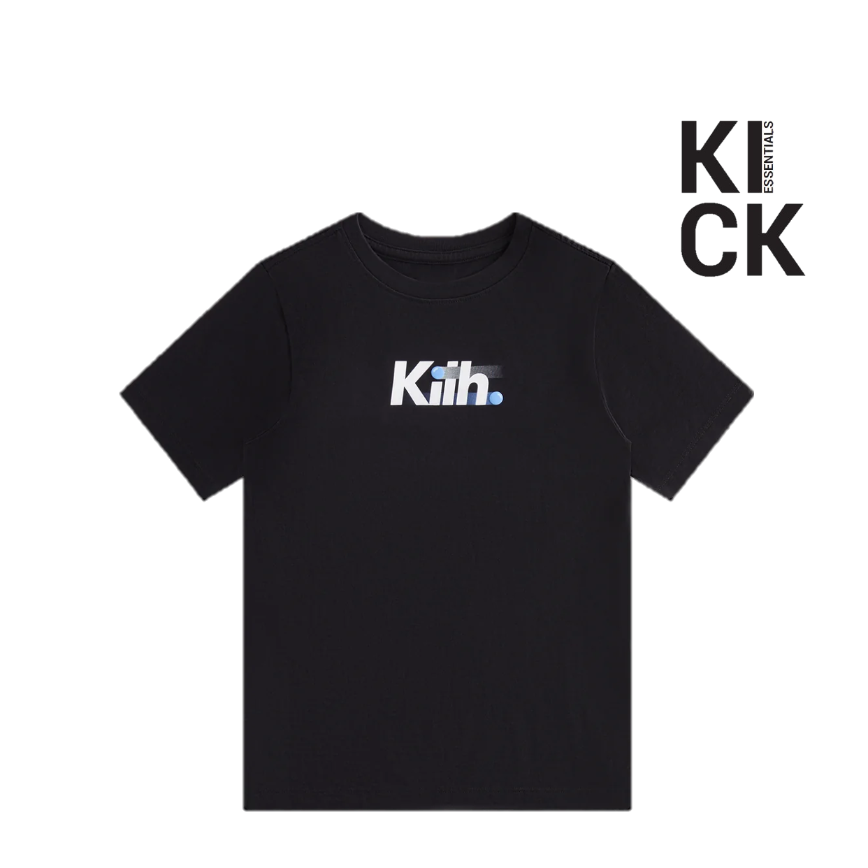 KITH TEE 'POINT BLACK GREY BLUE'