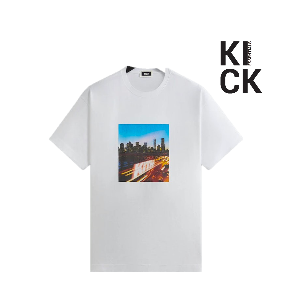 KITH TEE 'VELOCITY WHITE'