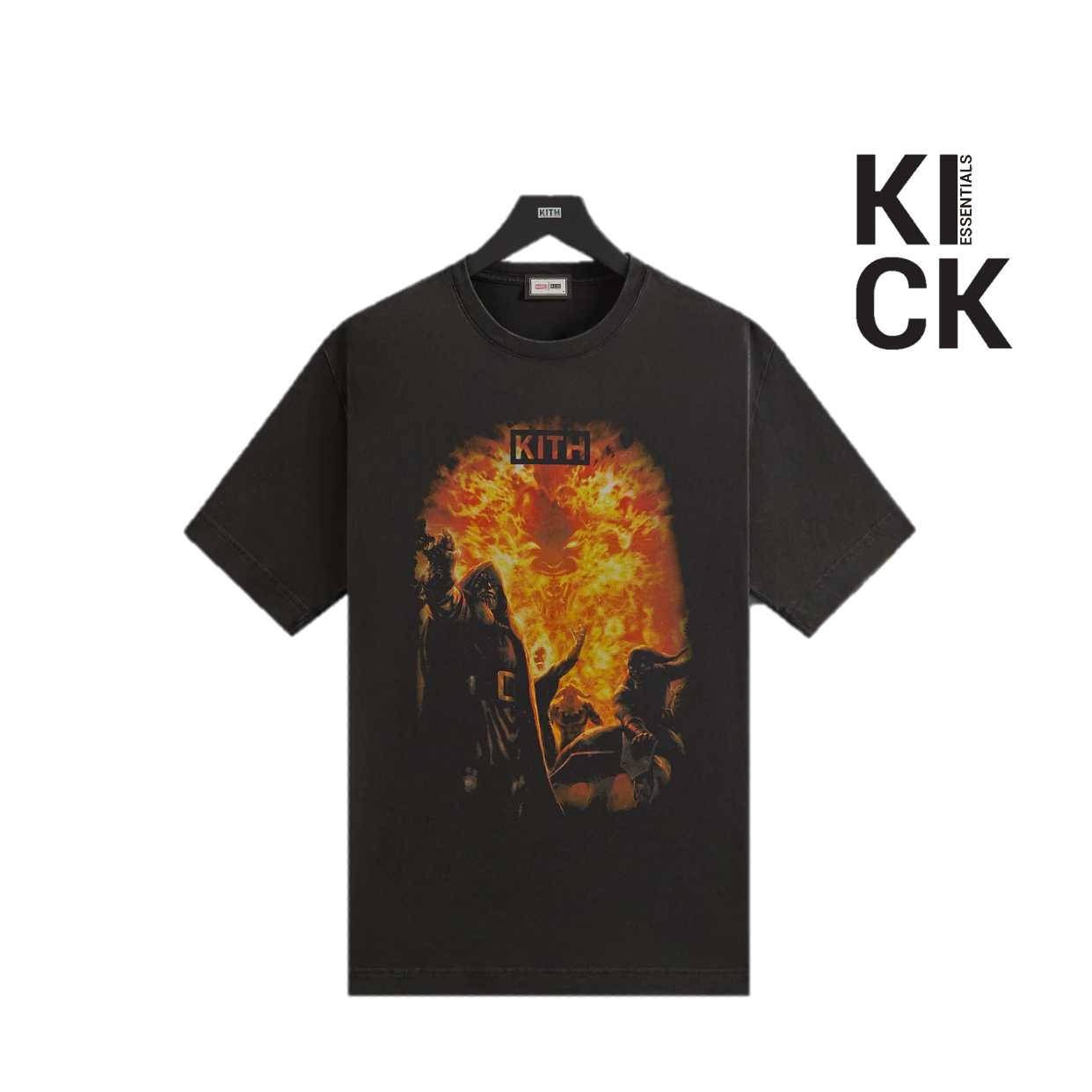 KITH TEE 'MARVEL VILLAINS VINTAGE BLACK'