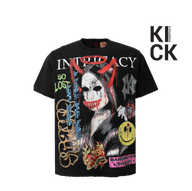LOST INTRICACY TEE 'FRONT PAGE BLACK'