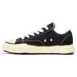 MAISON MIHARA YASUHIRO PETERSON OG SOLE CANVAS LOW 'BLACK WHITE'