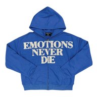 MIXED EMOTIONS HOODIE 'BLUE END'